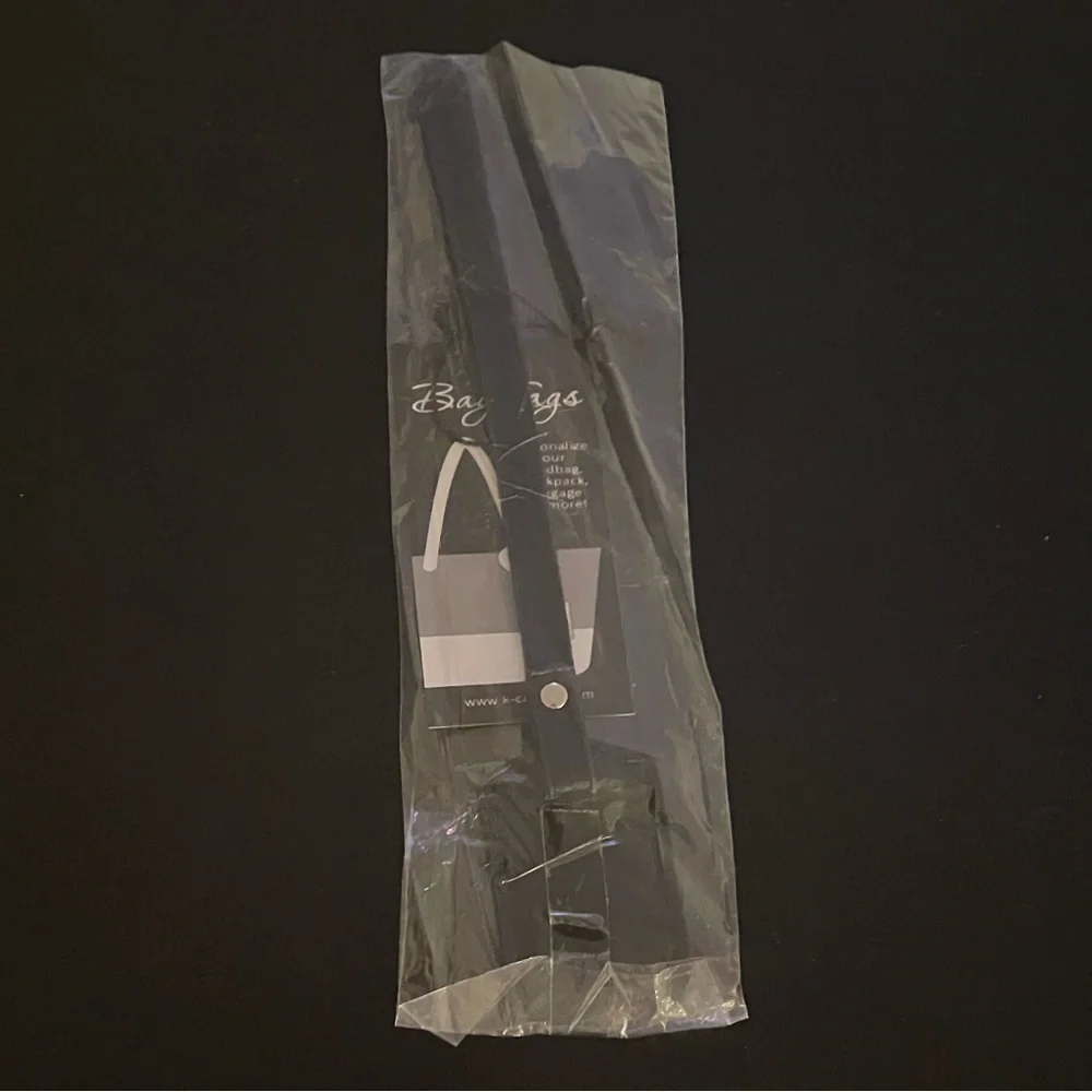 NWT “K•Carroll” Bag Tag, Monogram Letter 